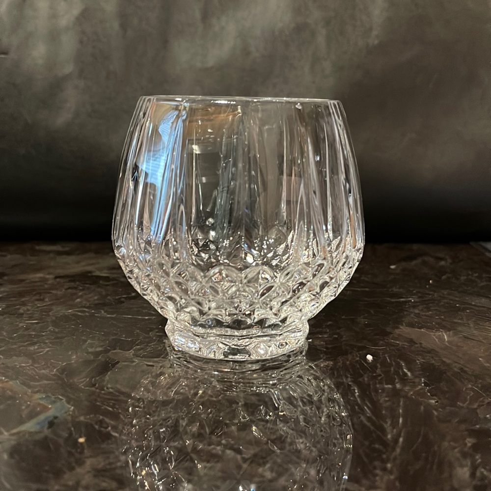Crystal candle holder